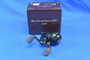 SHIMANO 17 スコーピオン DC100 右ハンドル RIGHT ベイトリール 釣り リール SCORPION シマノ 長期滞留品 現状品