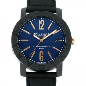 ブルガリ BVLGARI ブルガリブルガリ 102634 BBP40C3CGLD ブルー文字盤 新品 腕時計 メンズ