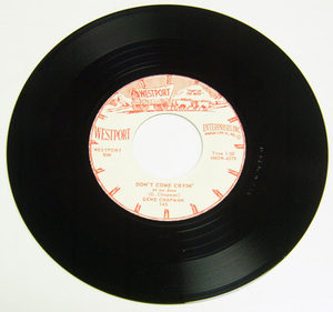 45rpm/ OKLAHOMA BLUES - GENE CHAPMAN - DON