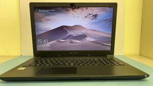 中古ノートパソコン★Windows10★toshiba dynabook Core i3-10110U/@2.59GHz/8GB/M.2 256GB/15インチ以上★j6