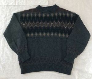 POLO by Ralph Lauren wool knit Nordic sweater ポロバイラルフローレン ノルディック 柄 ウール ニット RRL ダブルアールエル アルパカ
