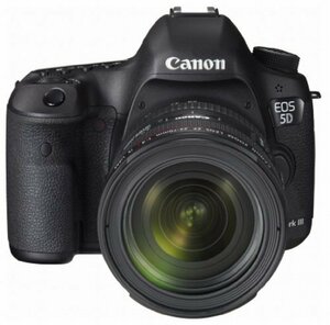 Canon デジタル一眼レフカメラ EOS5D MarkIII EF24-70L IS USM レンズキッ (中古品)