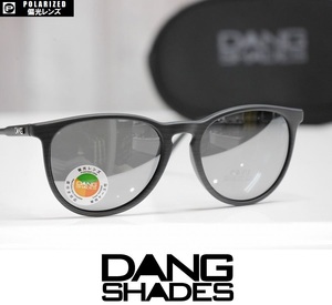 【新品】DANG SHADES FENTON サングラス 偏光レンズ Dark Black Wood Matte / Chrome Mirror Polarized vidg00452