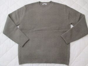 L2320【ZARA/ザラ】ニット/セーター/グリーン系/XL/丸首/クルーネック/ザラ マン/メンズ/1度着用