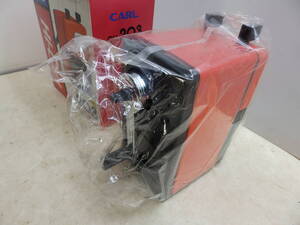 1 CARL カール 鉛筆削り器 Hi-CARL CH-203 赤色 10cmX8.5cmX14cm 赤色 未使用！