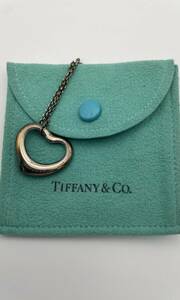Tiffany&Co. ティファニー　オープンハート ネックレス　SILVER925　シルバー　アクセサリー　S