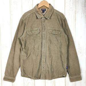 MENs XS パタゴニア ロングスリーブ ワークウェア シャツ Long Sleeved Workwear Shirt オーガニックコットンコーデ