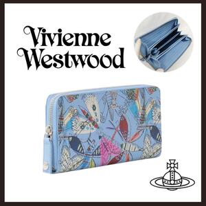 ○★新品 未使用 Vivienne Westwood メッシーバグ 定番長財布 ラウンドジップ （ヴィヴィアンウエストウッド）○●