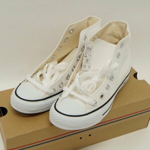 未使用 コンバース CONVERSE NEXTAR ネクスター 110HI スニーカー 23.5㎝ ホワイト