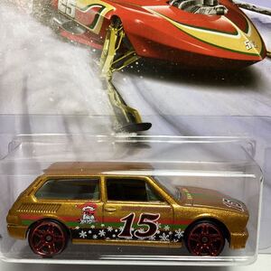 【Walmart限定】☆ホットウィール☆　フォルクスワーゲン　ブラジリア　Holiday Hot Rods ホリデー ホットロッド　クリスマス　Hot Wheels