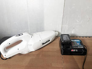 中古★makita/マキタ 充電式クリーナー CL107FD コードレス掃除機 本体 充電器【CL107FD】EG49