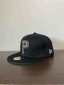 NEW ERA ニューエラキャップ MLB 59FIFTY (7-3/8) 58.7CM AUTHENTIC PIRATES ピッツバーグ・パイレーツ帽子 