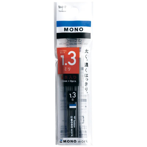 トンボ鉛筆（Tombow）モノワーク（MONOwork）替芯1.3mmECJ−120/B/8本入【メール便OK】