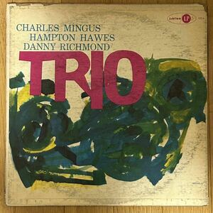 【DGあり】 US オリジナル Mono盤 Mingus Three / Charles Mingus Hampton HawesAnd Danny Richmond Jubilee JLP 1054 超音波洗浄済