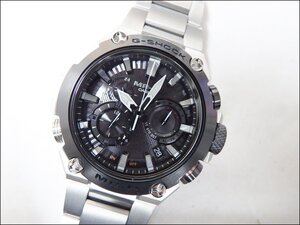 新品同様 CASIO/カシオ◆MR-G/MRG-B2000D-1AJR◆デイト タフソーラー マルチバンド6 チタン メンズウォッチ 延長保証付!!