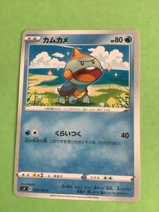 カムカメ 仰天のボルテッカー ポケモンカード　s4 025/100 