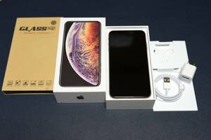 【 美品 送料無料 】 Apple iPhone XS 256GB ゴールド GOLD アイフォン アイフォーン SIMフリー 付属品未使用 MT6W2J/A