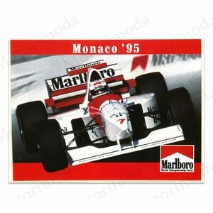 ＜SALE＞マクラーレン MP4/10B ナイジェル・マンセル 1995 モナコGP マルボロ発行 ステッカー