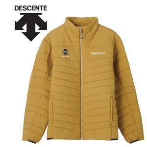 新品送料無料　DESCENTE MOVESPORT ソフトナイロン スタンド中綿ジャケット　Оサイズ　MVSP AERO CAPSULE　デサント