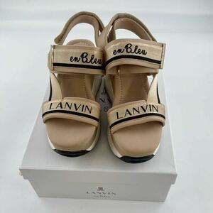 U5 LANVIN ランバン 靴 サンダル ベージュ size.S