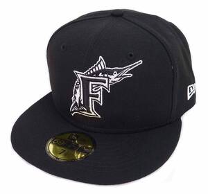 New Era ニューエラ MLB フロリダ マーリンズ Cooperstown クラシック ベースボールキャップ (7 3/8 58.7cm) [並行輸入品]