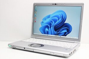 1円スタート ノートパソコン Windows11 WPS office搭載 Panasonic レッツノート CF-SV9 第10世代 Core i5 SSD256GB メモリ8GB カメラ DVD