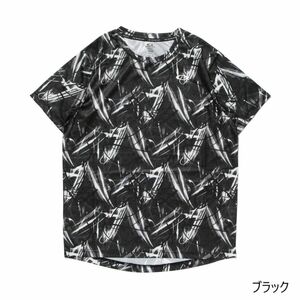 ●送料390円可能商品 オークリー OAKLEY 新品 メンズ 吸汗速乾 ドライ UVカット 半袖 Tシャツ Lサイズ [FOA404189-00G-JL] 三 弐★QWER