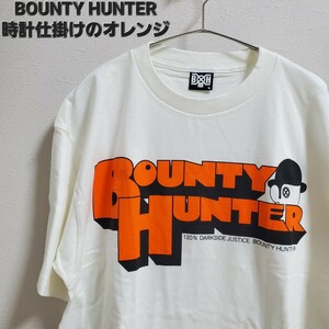 BOUNTY HUNTER 時計仕掛けのオレンジ ロゴ　ムービー Tシャツ　バウンティハンター