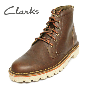 クラークス 靴 メンズ ブーツ ワークブーツ カジュアル 8 1/2 M(約26.5cm) CLARKS OVERDALE HIGH 新品