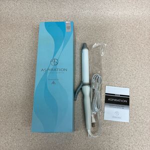 Z1654 美品 動作品 ロングバレルカールアイロン32mm ASP-C002-WH ヘアアイロン コテ 動作確認済み 中古 ヘアケア用品 現状品