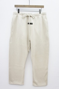 国内正規 美品ESSENTIALS エッセンシャルズ Wheat Relaxed Sweat pants リラックス スウェット パンツ ベージュ ウィート 本物 615N▲