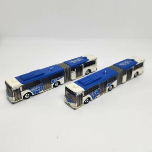 ロングトミカ　京成連節バス　2台　LONG　TOMICA　KEISEI　ARTICL　BUS