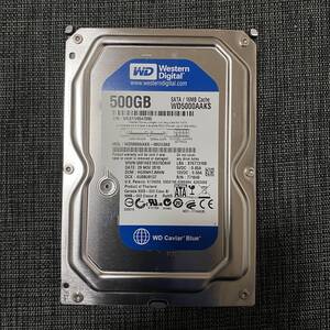 【正常・動作確認済】WD WD5000AAKS 3.5 S-ATA(SATA) 500GB×1 (合計500GB）ハードディスク HDD　HD