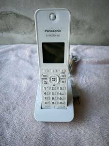 Panasonic KX-FKD404-W2 パナソニック 子機 コードレス電話機 充電器付 動作確認OK IH10449h