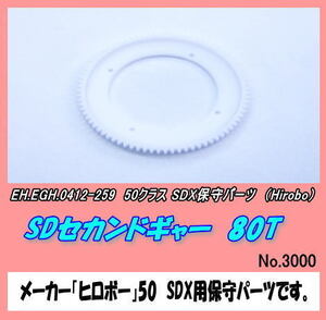 RHP-0412-259 SDセカンドギゃー 80T （ヒロボー）