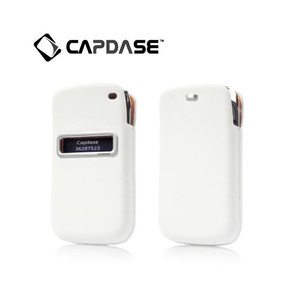 即決・送料込)【ポケットタイプケース】CAPDASE BlackBerry Bold 9790 ID Pocket Luxe White/Orange