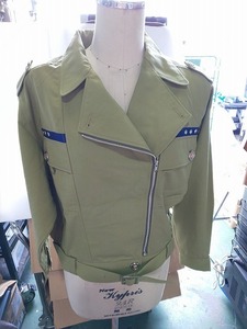 ◆新品未使用！ブルゾン 3Lサイズ【PG-10】カラシ色 レディース 制服女性用　警備　仮装コスプレにも【I0829A16】