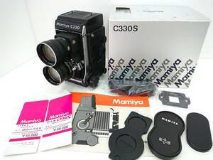 MAMIYA C330 Professional S マミヤ 二眼レフカメラ MAMIYA-SEKOR 1:4.5 ｆ=180mm 箱・説明書