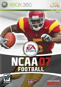 海外限定版 海外版 Xbox360 NCAA Football 07