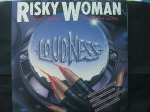 ラウドネス LOUDNESS / RISKY WOMAN ◆P592NO◆12インチ