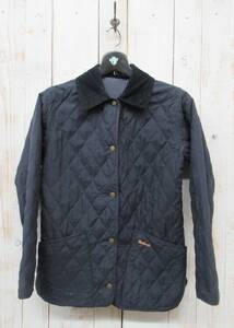 古着卸 ヨーロッパ古着＊Barbour バブアー＊LADIES ESKDALE LQU0257NY91 キルティングジャケット レディース 黒系 3ワラント 