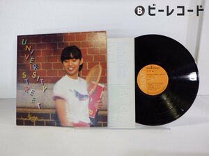 竹内まりや「University Street(ユニバーシティ・ストリート)」LP（12インチ）/RCA(RVL-8041)/シティポップ