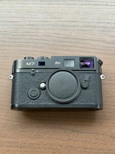 希少 整備品 後期型 Leica M7 ブラッククローム ブラックバッジ ライカ M7 関連 Leica M6 M5 M4 M3 M2 レンジファインダー フィルムカメラ