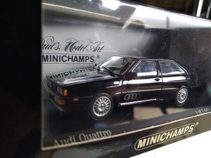 PMA 1/43 Audi アウディ Quattro クアトロ 1981 (Black)