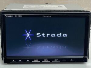 状態良好 パナソニック CN-HA02D ストラーダ カーナビゲーションシステム DVD/CD/ Bluetooth/ TV/ipod 2022年(N70)