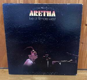 良盤 US ORIG LP ARETHA FRANKLIN/Live At Fillmore West 1971年盤 インサート付 アナログ　レコード　sd7205