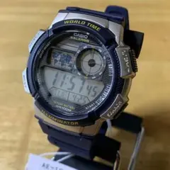 【新品】カシオ CASIO 腕時計 メンズ AE-1000W-2A ネイビー