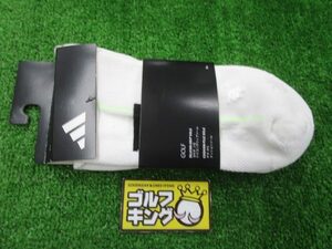 GK古城■ 806 アディダス AD24SS IN2754 IEW39 クルーソックス WH Mサイズ★ホワイト★オススメ★お買い得★