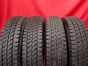 スタッドレス4本 155R13 6PR 4本セット ブリヂストン ブリザック VL1 BRIDGESTONE BLIZZAK VL1 8.5分山★stati13 商用車6PR カローラバン