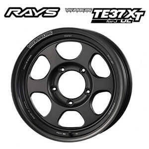 送料無料 レイズ VOLK RACING TE37XT for J UL (MT) 5.5J-16 －13 5H-139.7 (16インチ) 5H139.7 5.5J－13【1本単品 新品】